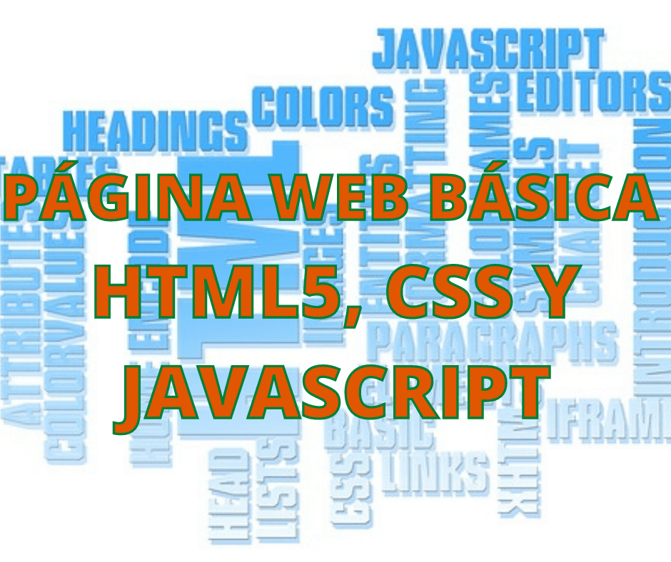 web básica en HTML5, CSS y JS