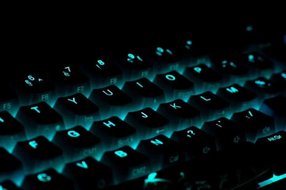 glow in the dark keyboard