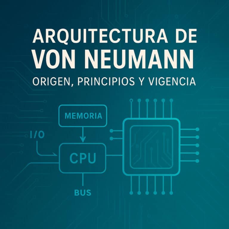 Arquitectura de von Neumann: Origen, Principios y Vigencia en el Hardware Moderno